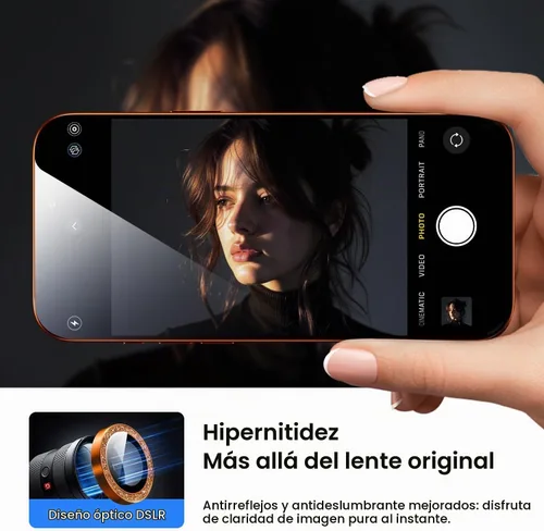 Vista 5 de Hoerrye Protector de lente de cámara para iPhone 17 Pro Max/17 Pro