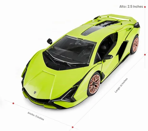 Vista 6 de RASTAR Construye tu propio kit de automóvil Lamborghini Sian FKP37 RC