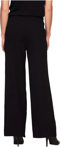 Vista 3 de Ellos Pantalones de pierna ancha tejidos de talla grande para mujer