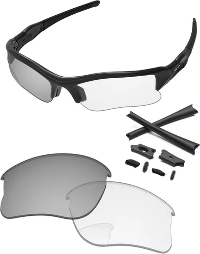 Vista 11 de Lentes de repuesto y kits de goma para gafas de sol Oakley Flak Jacket XLJ OO9009 2.480 in