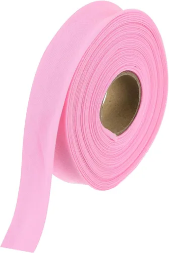 Vista 14 de MECCANIXITY Cinta al bies de doble pliegue de 1 pulgada, cinta al bies de poliéster continua a granel para coser, costura, acolchado, dobladillo