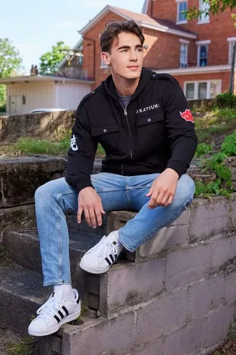 Vista 5 de Ripple Junction Naruto Shippuden Men's Authentic Full Zip Hooded Sweatshirt wChest Pockets Epaulettes Officially Licensed