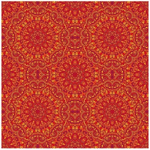 Vista 8 de Mantel cuadrado bohemio, patrón geométrico floral ornamental, ideal para restaurantes, cocinas, bodas, fiestas, etc. Lavable a máquina, 36 x 36 Azul