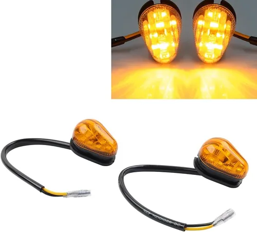 Vista 3 de GZYF Intermitente de luz intermitente de repuesto para Yamaha FZ-09 2014-2020, FZ-07 FJ-09 2015-2020, FZ-03 FZ-10 XSR700 XSR900 2016-2020, FZ-25