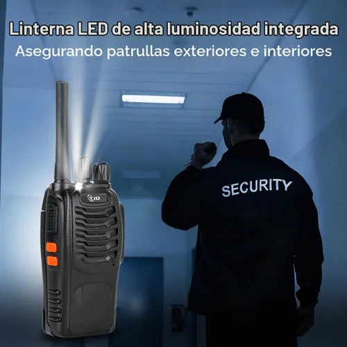 Vista 8 de TIDRADIO 5.5 Mile Walkie Talkies with 6-Way Charger +Wireless Programmer