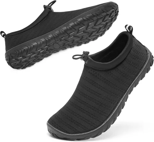 Vista 2 de Racqua Zapatos acuáticos para niños y niñas, de secado rápido, ligeros, transpirables, para playa, piscina, natación (niños pequeñosgrandes)