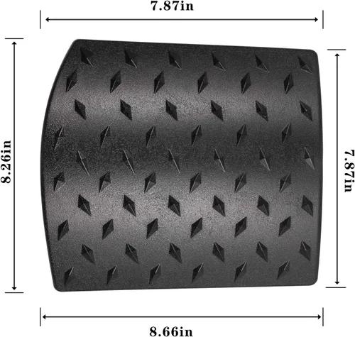 Vista 7 de Danti Eagle Eyes estilo Fury Grid Gladiator Vader Rejilla Frontal Grill – Carcasa frontal capucha Parachoques Guardia de pantalla mate, Negro