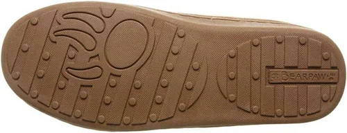 Vista 3 de BEARPAW Moc II - Pantuflas para hombre.