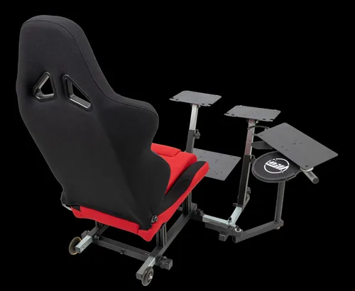 Vista 5 de SimFab Modular Flight Simulator Pit For General, Civil and Commercial Aviation, MSFS Edition, Compatible With Logitech, Honeycomb, Turtle Beach, CH