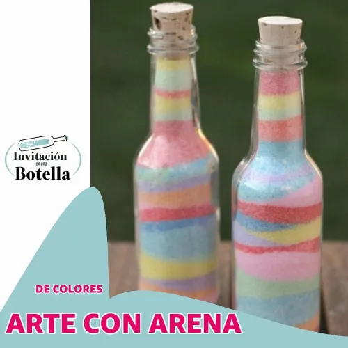 Vista 7 de Botellas de vidrio y corchos para invitaciones de botellas, botellas decorativas, botellas de vidrio para manualidades, transparentes, (5.5 onzas)