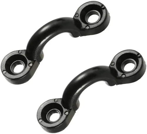 Vista 3 de Kit de 20 trabillas de amarre para kayak, kit de aparejo de cubierta de bucle de nailon y tornillos de acero inoxidable para canoa, barco