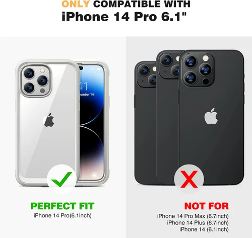 Vista 1059 de DIACLARA - Funda transparente compatible con iPhone XR 6.1 pulgadas 2018