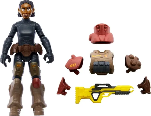 Vista 7 de Mattel Disney y Pixar Lightyear Buzz Lightyear Figura de acción y accesorios, Space Ranger Gear XL-01, juego de 11.6 pulgadas y 14 articulaciones