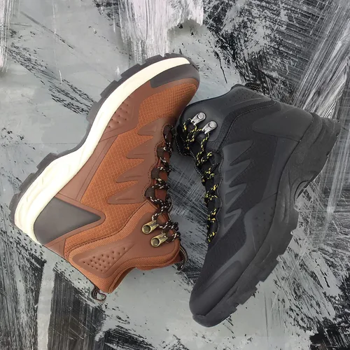 Vista 7 de OUTVENTURE Botas de senderismo ligeras para mujer, 0