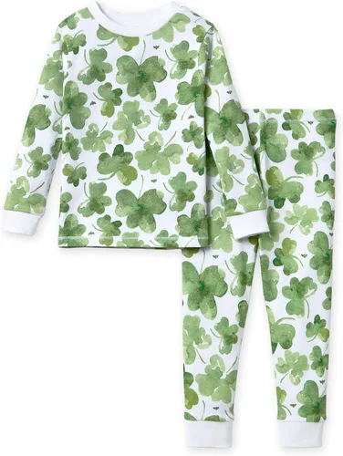 Vista 9 de Burt's Bees Baby - Pijama para bebé niña, con camiseta y pantalón, conjunto de 2 piezas, 100% algodón orgánico