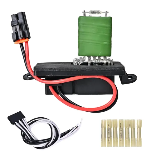 Vista 10 de PANNUOSCS Blower Motor Resistor 89019089 Fit for Chevy Silverado GMC Sierra Brida de montaje de un agujero en cada lado