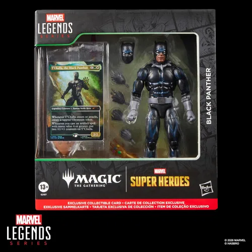 Vista 11 de Marvel Legends Series Magic: The Gathering Black Panther (Amazon Exclusive)