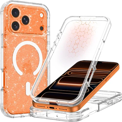 Vista 51 de Hekodonk Funda para iPhone 16, compatible con Magsafe [protector de pantalla de vidrio templado integrado y protección de lente de cámara] cuerpo