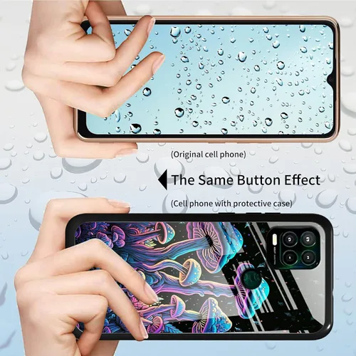 Vista 307 de Funda para Motorola Moto G Stylus 5G 2021 de vidrio templado, funda negra con diseño de mujer negra africana para mujeres y hombres, antiarañazos, a