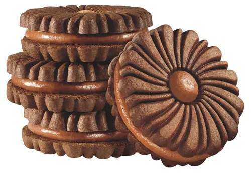Vista 6 de Dare Galletas de crema de sándwich de chocolate a base de plantas, Kosher, 10.20 onzas (paquete de 12)
