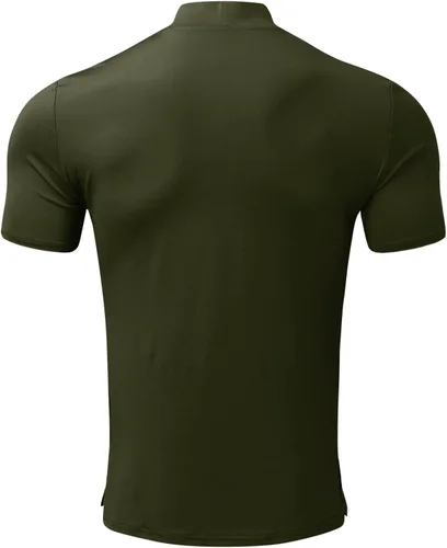 Vista 3 de Mens Thermal Turtleneck Fleece Lined Compression Shirt Mock Turtle Neck Short Sleeve Base Layer Pullovers Sweater Tops