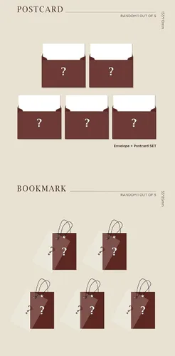 Vista 5 de JYP Ent DAY6 - The Book of Us : Entropy [Sweet ver.] Álbum+Póster plegado+Juego de tarjetas fotográficas adicionales