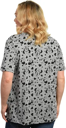 Vista 7 de Disney Camiseta de talla grande para mujer con estampado de Minnie Mouse