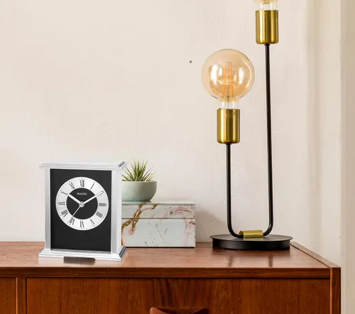 Vista 3 de Bulova Baron Mantel/Reloj de mesa