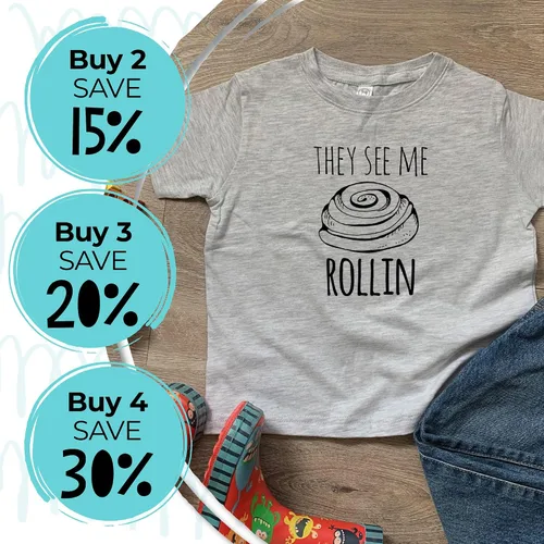 Vista 4 de Camiseta para niños pequeños, camiseta gráfica para niños pequeños, camisas con refranes