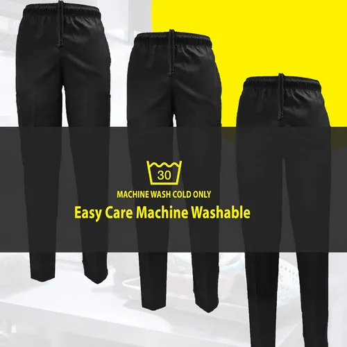 Vista 7 de M&M SCRUBS Pantalones de chef clásicos unisex