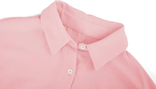 Vista 3 de Aoysky Camisetas de gran tamaño para mujer, con botones, manga larga, cuello en V, blusa holgada y fluida