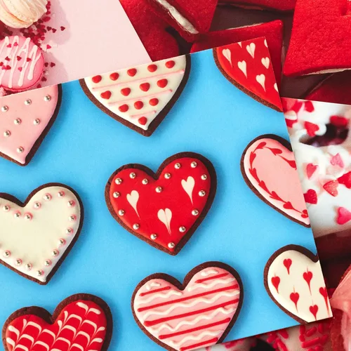 Vista 5 de Hallmark Surtido de tarjetas del día de San Valentín, dulces (36 tarjetas y sobres)