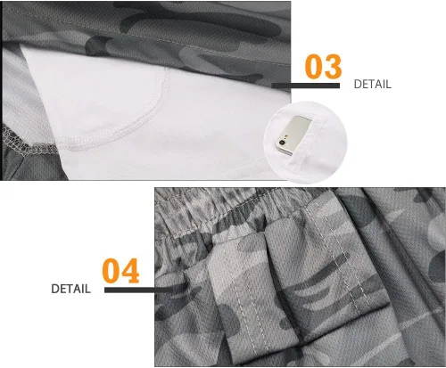 Vista 6 de Surenow - Pantalones cortos de correr para hombre, pantalones cortos 2 en 1 para entrenamiento, de 7 pulgadas, para yoga, deportes al aire libre