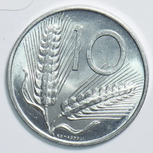 Vista 2 de Moneda Coleccionable Italia 1969 10 Lire 298617