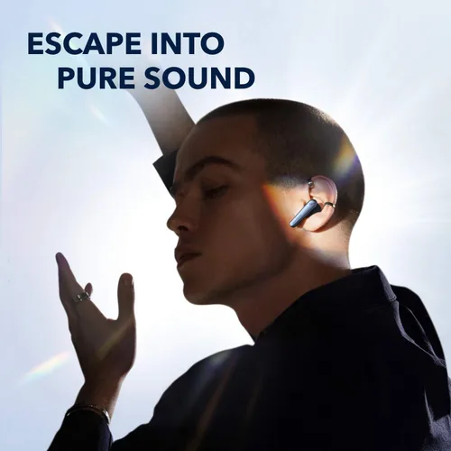 Vista 2 de Anker Soundcore Liberty Air 2 Pro True - Audífonos inalámbricos con cancelación activa de ruido, tecnología PureNote, 6 micrófonos para llamadas