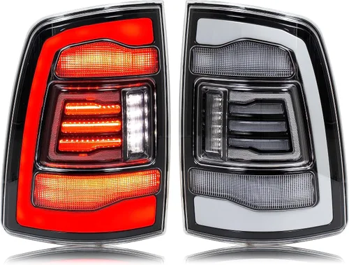 Vista 6 de inginuity time Luces traseras LED blancas transparentes para Dodge RAM 1500 2009-2018 y 2010-2018 RAM 2500/3500 Facelift 4ª generación Lámparas