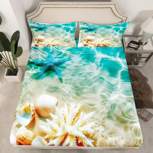 Vista 21 de Sábana bajera ajustable con diseño floral botánico para habitación de niños, diseño floral botánico para habitación de niños, diseño de ramas