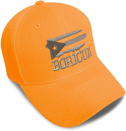Vista 33 de Gorras de béisbol personalizadas para hombres y mujeres, bordadas con mapa de la isla de Puerto Rico, bandera C, sombreros de béisbol para hombre