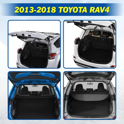 Vista 6 de 1 par de actuadores eléctricos para puerta de elevación compatibles con Toyota RAV4 2013-2018, repuesto # 6891009010, 6892009010