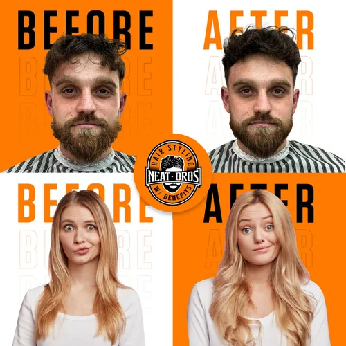 Vista 4 de Polvo de textura para peinar el cabello, fijación media y acabado mate, voluminizador con niacinamida y palma enana americana para hombres