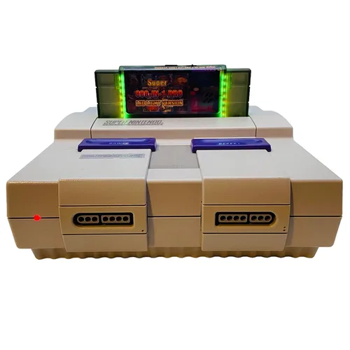Vista 3 de Retrotech Super 800 In 1 Multi Game Cartridge LED Version For Super Nintendo Game Console