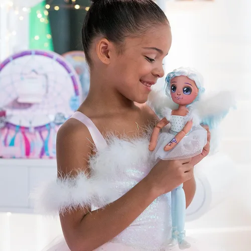 Vista 5 de Dream Seekers Paquete individual de muñeca - 1 juguete Muñeca mágica de hadas de moda Luna