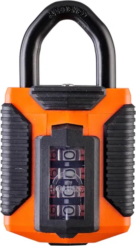 Vista 12 de Squire Candado resistente (CP50) – Grillete de acero más resistente – Candado de combinación de 4 ruedas – Acero aleado para resistencia a