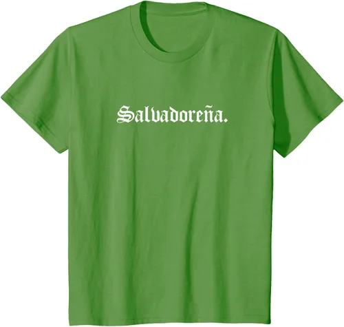 Vista 78 de Camiseta Salvadoreña Mujer, Negro