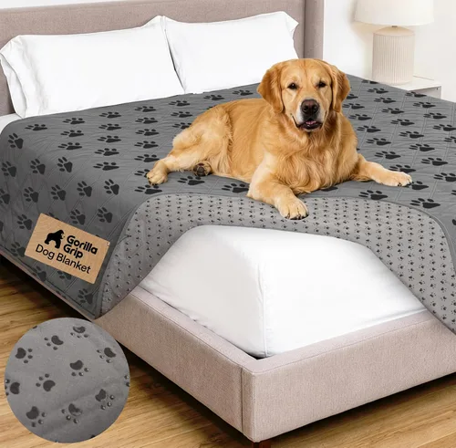 Vista 47 de GORILLA GRIP® Manta impermeable para perro, funda de sofá para perros, 30 x Borgoña