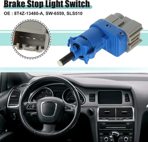 Vista 2 de ACROPIX Interruptor de luz de freno interruptor de luz de freno sensor para Ford E150 Econoline - Paquete de 1 azul