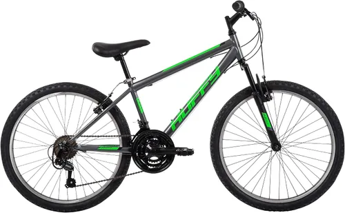 Vista 14 de Huffy Bicicleta de montaña Stone para hombres y mujeres, 20"/24"/26", 6 velocidades (20") o 21 velocidades, suspensión delantera o doble (varía)