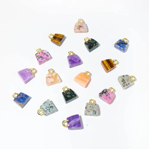 Vista 7 de 10 piezas de bolso de cristal escultura tallada a mano piedras curativas cristales curativos en forma de mano piedras de chakra, manualidades