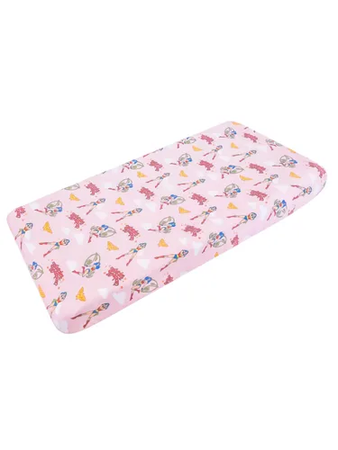 Vista 7 de Funda de punto prémium para cambiador de pañales "CoComelon" de Copper Pearl