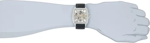 Vista 2 de Charles-Hubert, Paris 3888-B Premium Collection Reloj automático de acero inoxidable para hombre, Acero inoxidable, Reloj automático